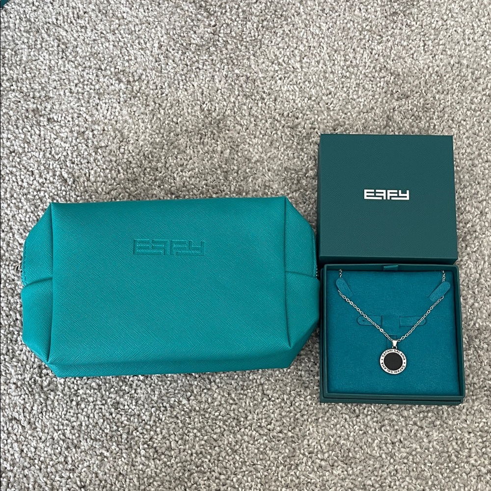 Effy Silver and Black Pendant Necklace